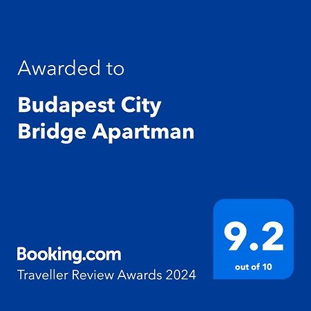Budapest City Bridge Apartman Extérieur photo